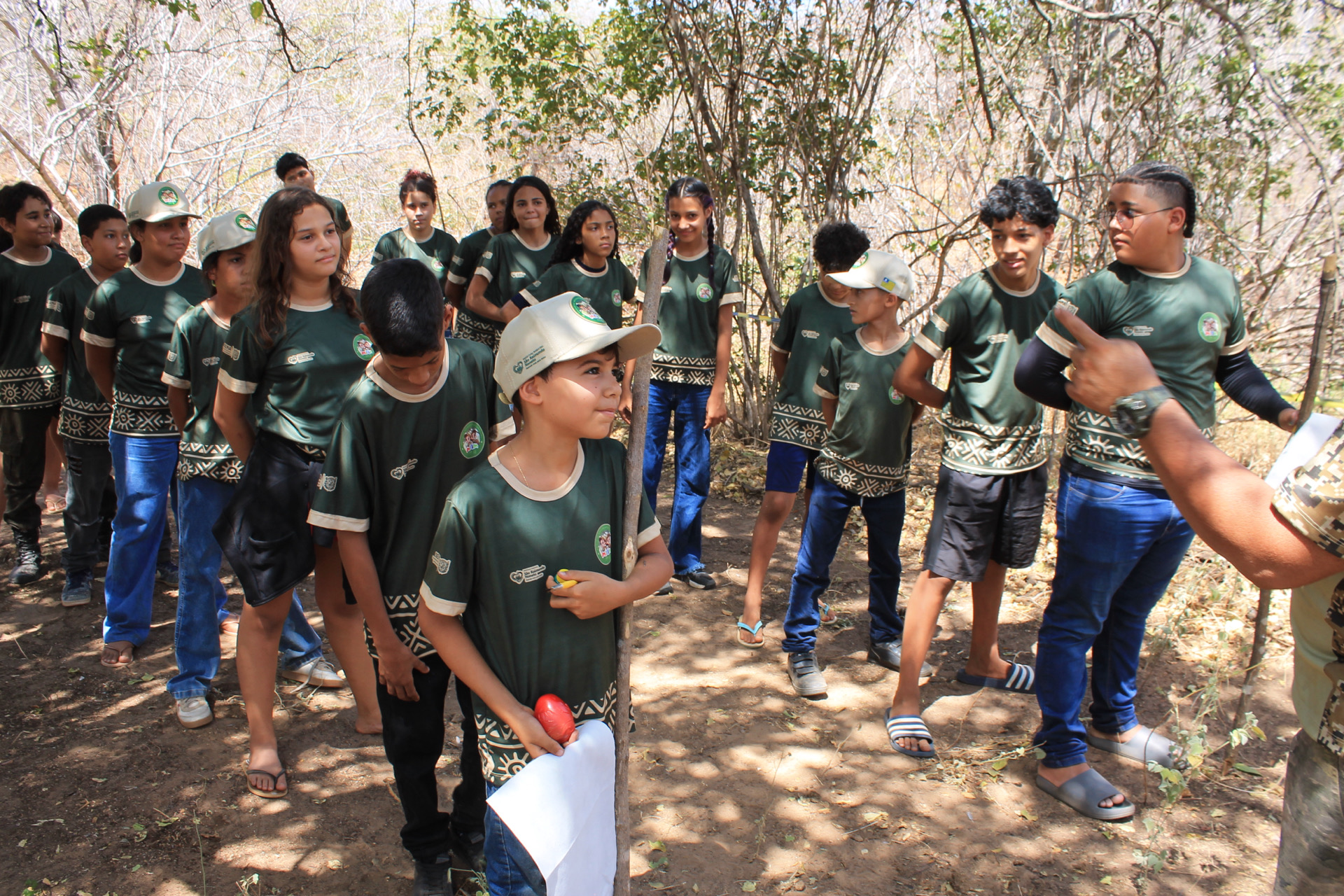 Brigada Florestal Mirim de São Raimundo Nonato participa de treinamento de campo na comunidade quilombola Calango Brigada Florestal Mirim de São Raimundo Nonato participa de treinamento de campo na comunidade quilombola Calango